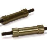 Billet Machined 30mm Aluminum Linkages (2) M3 Threaded for 1/10 Scale Crawler