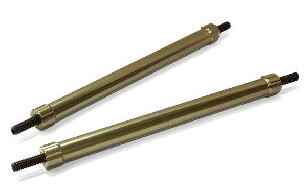 C26688GUN Billet Machined 85mm Aluminum Linkages (2) M3 Threaded for 1/10 Scale Crawler - Image 1