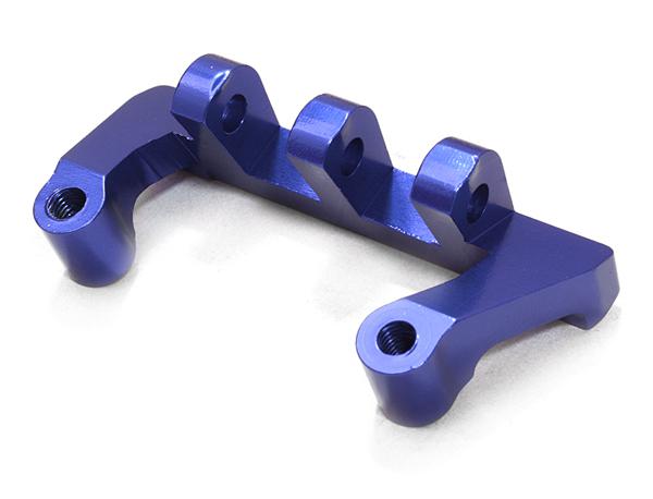 C26708BLUE Billet Machined 4-Link Type Upper Mount for Axial 1/10 SCX-10 Scale Crawler - Image 1