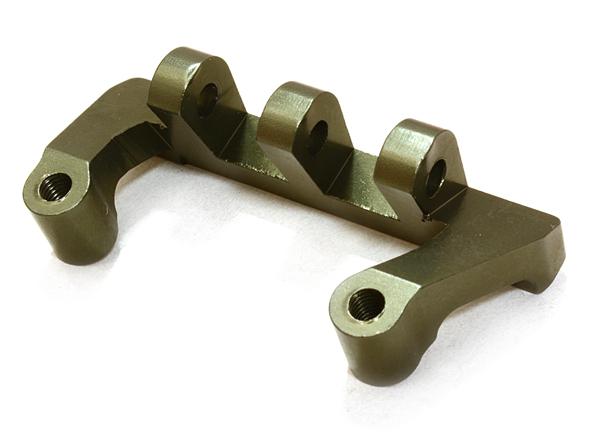 C26708GUN Billet Machined 4-Link Type Upper Mount for Axial 1/10 SCX-10 Scale Crawler - Image 1