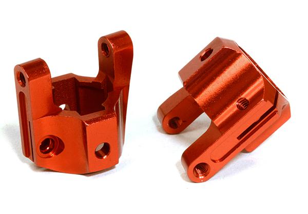 C26715RED Billet Machined Caster Blocks for Axial 1/10 SCX-10 Off-Road Crawler - Image 1