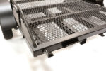 Black Machined Alloy Dual Axle Flatbed Trailer Kit for 1/10 Scale RC Vehicles - Image 3