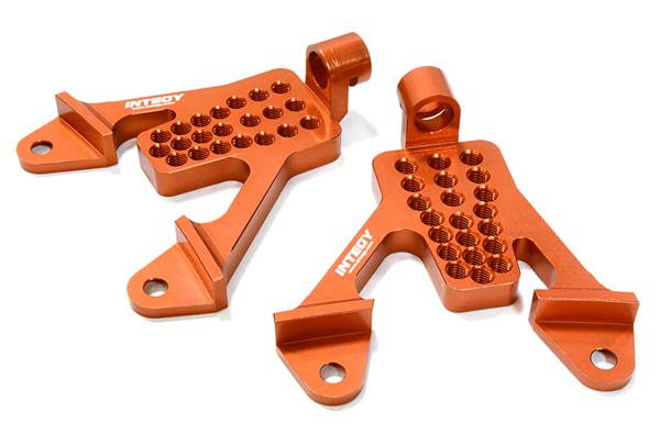 C26766ORANGE Billet Machined Front Shock Tower for Axial SCX-10 Scale Crawler - Image 1
