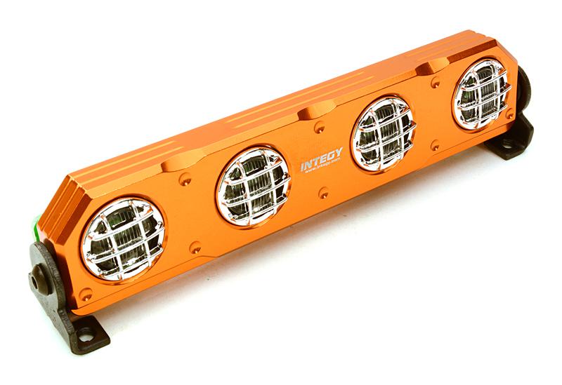 C26796ORANGE Realistic Roof Top SMD LED Spot Light 113x19x27mm for 1/10 Scale Crawler - Image 1