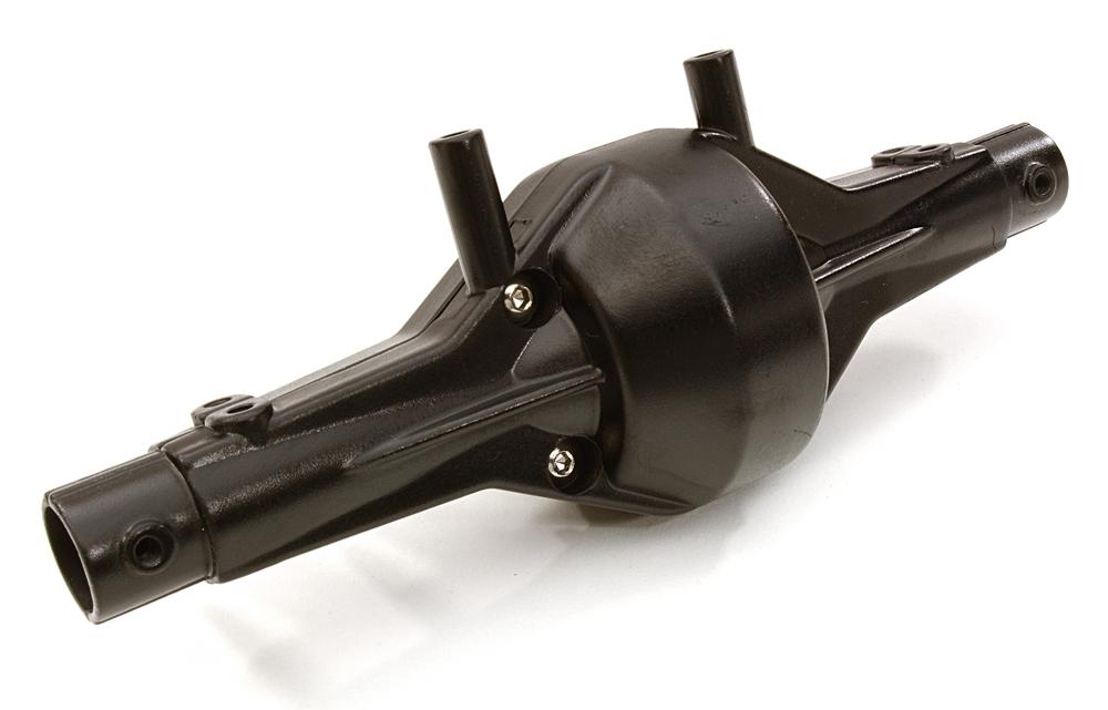 C26813BLACK Cast Alloy Metal Axle Housing for Axial 1/10 SCX-10 Scale Crawler - Image 1