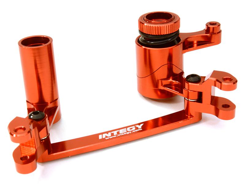 C26867RED Billet Machined Steering Bellcrank Set for Axial 1/8 Yeti XL Rock Racer Buggy - Image 1