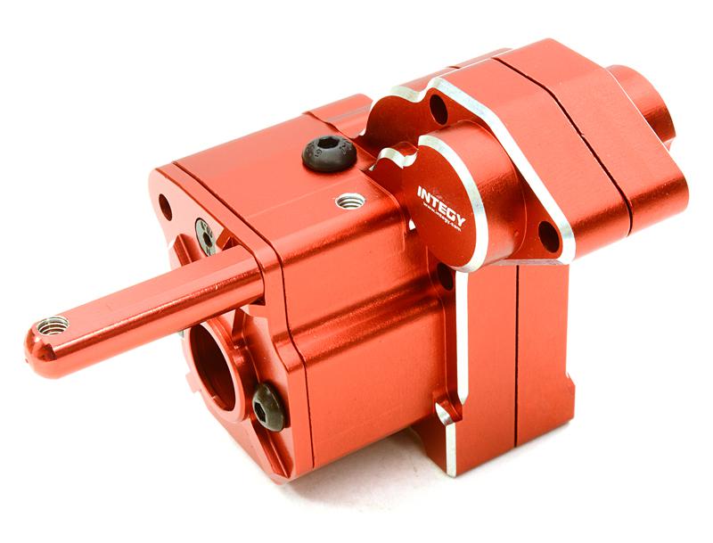 C26881RED Billet Machined Alloy Center Housing Gearbox Case for Axial 1/10 Wraith 2.2 - Image 1