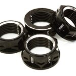 Billet Machined Serrated 23mm Hex Wheel Nut(4) for 1/10 & 1/8 Size Monster Truck