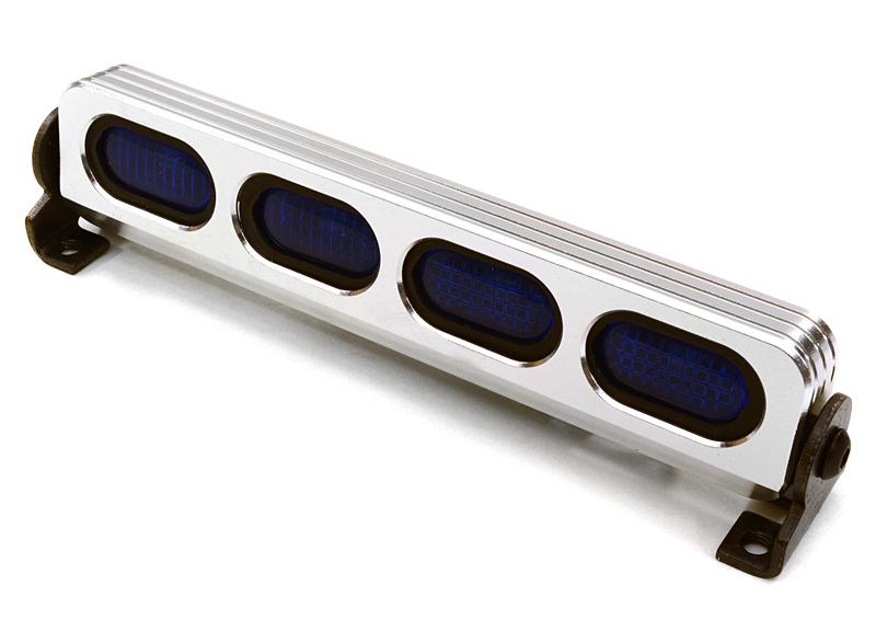 C26912BLUE Realistic Roof Top SMD LED Light Bar 107x18x24mm for 1/10 Scale Crawler - Image 1