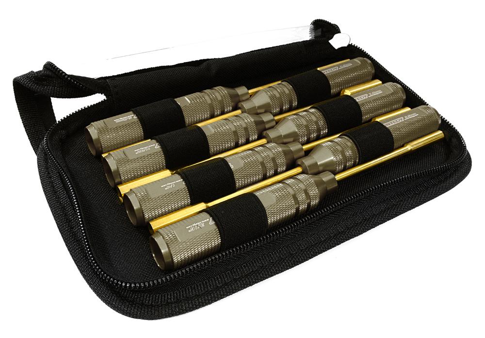 C26938GUN ProGrip Hex Nut Driver Set 4.5, 5, 5.5, 7mm & 3/16, 1/4, 11/32 Size - Image 1