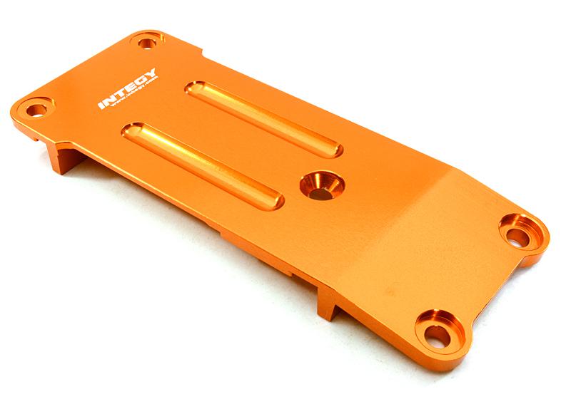 C26949ORANGE Billet Machined Front Chassis Brace Tie Bar Mount for Traxxas X-Maxx 4X4 7716 - Image 1