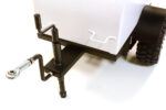 Realistic Leaf Spring 1/10 Size Enclosed Trailer for Scale Crawler Truck - Image 4