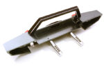 Realistic Alloy Machined Scale Front Bumper w/LED Lights for Axial 1/10 SCX10 II - Image 2