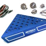 Roof Top Alloy Armor Protection Plate w/ Lights for 1/10 Scale Crawler (W=148mm)