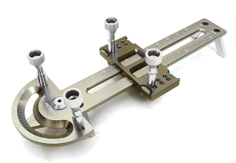 C27084SILVER Links, Push Rods & Shocks Matching Tool 28-122mm for 1/18, 1/16 & 1/10 Scale - Image 1