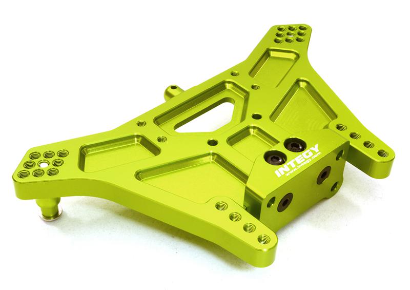 C27099GREEN Machined Rear Shock Tower for 1/10 Rustler 2WD, Slash 2WD & Stampede 2WD 3638 - Image 1