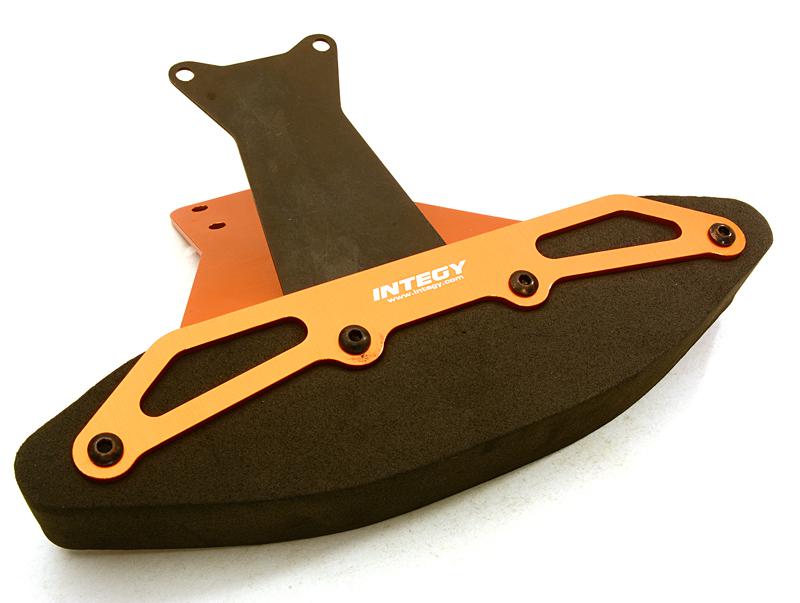 C27102ORANGE Front Bumper w/ Foam for Traxxas 1/10 Rustler 2WD, Bandit & Stampede 2WD 2735 - Image 1