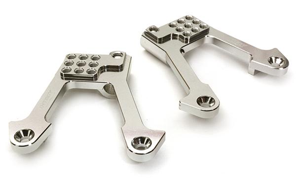 C27130SILVER Billet Machined Alloy Rear Shock Tower for Axial 1/10 SCX10 II - Image 1