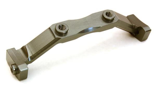 C27133GUN Machined Alloy Battery Tray Support Brace for Axial 1/10 SCX10 II (#90046-47) - Image 1