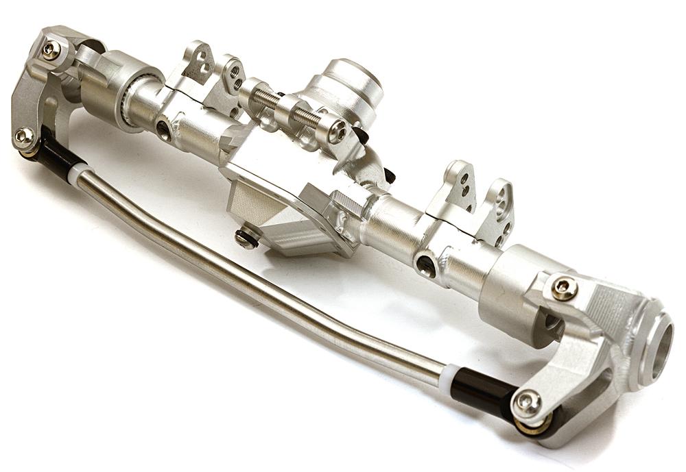 C27152HARD Billet Machined Complete Front Axle Housing Assembly for Axial SCX10 II 90046 - Image 1