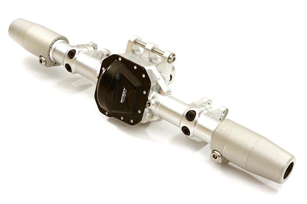 C27153HARDBLACK Billet Machined Complete Rear Axle Housing Assembly for Axial SCX10 II 90046 - Image 1