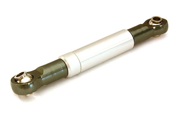 C27174GUN Machined Alloy Adjustable 65-80mm Short Steering Linkage for SCX-10 & SCX10 II - Image 1