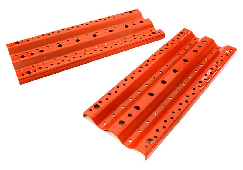 C27187RED Realistic Alloy Vehicle Extraction & Recovery Boards for 1/10 Scale Off-Road - Image 1