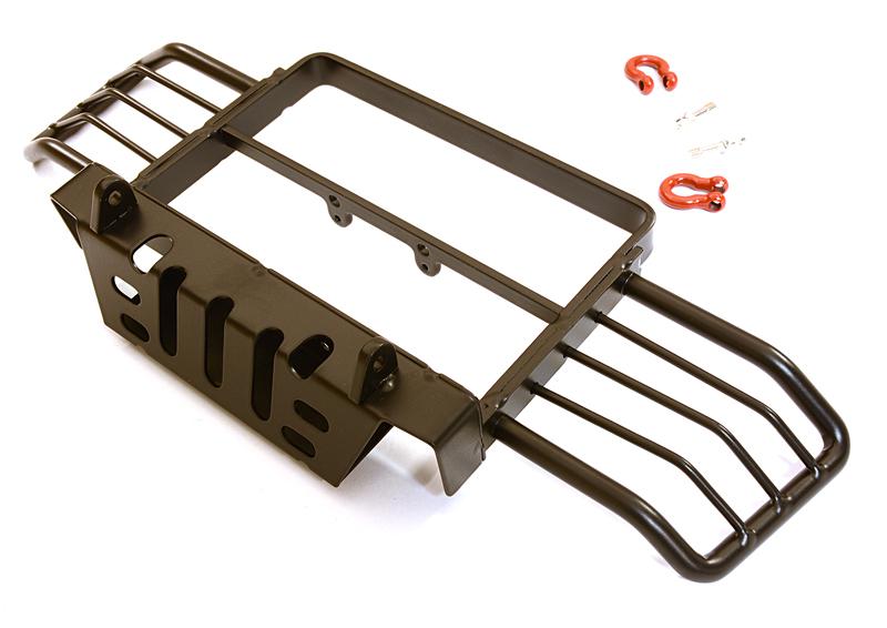 C27222 Realistic Front Bumper for 1/10 Scale D90 & D110 Gen-2 Crawler - Image 1