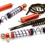 Realistic 102mm Off-Road Shocks w/ Remote Reservoirs for 1/10 Scale Crawler