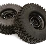 Realistic Spoke Off-Road 1.9 Size Wheel & All Terrain Tire (2) (O.D.=110mm)