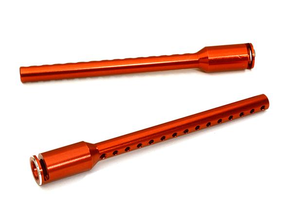 C27294RED Billet Machined Alloy 5.5mm Size Body Post Extenders +75mm - Image 1