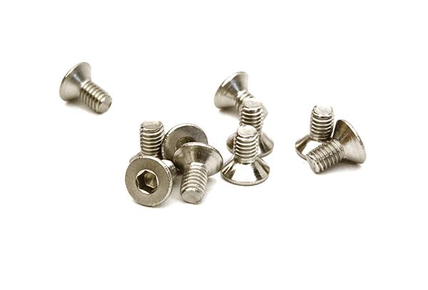 C27311 Steel 3 x 6mm Countersunk Hex Screw (10) RC Hardware - Image 1