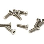 Steel 3 x 12mm Countersunk Hex Screw (10) RC Hardware