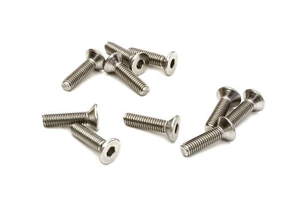 C27314 Steel 3 x 12mm Countersunk Hex Screw (10) RC Hardware - Image 1