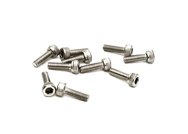 C27340 Steel 2.5 x 8mm Socket Head Hex Screw (10) RC Hardware - Image 1
