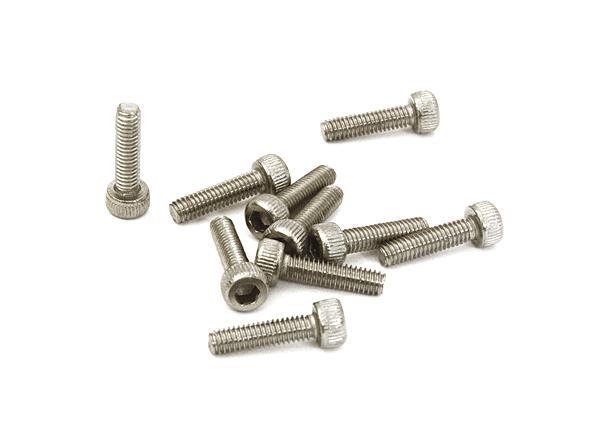 C27341 Steel 2.5 x 10mm Socket Head Hex Screw (10) RC Hardware - Image 1