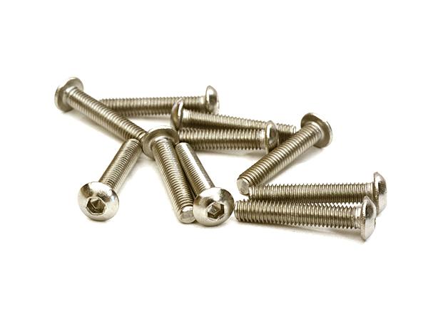 C27362 Steel 3 x 16mm Button Head Hex Screw (10) RC Hardware - Image 1