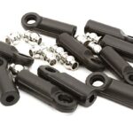 M4 Size Straight 27mm length Ball Ends Type Tie Rod Ends, w/ 3mm Ball Links