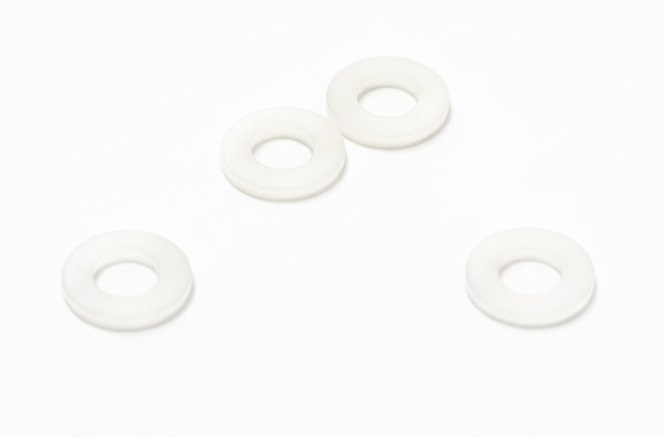 C27573 Plastic 3.5x6.8mm Washer Spacer 1.2mm Thickness (4pcs) - Image 1