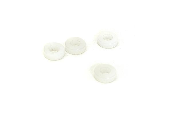 C27575 Plastic 3x6.4mm Washer Spacer 2mm Thickness (4pcs) - Image 1