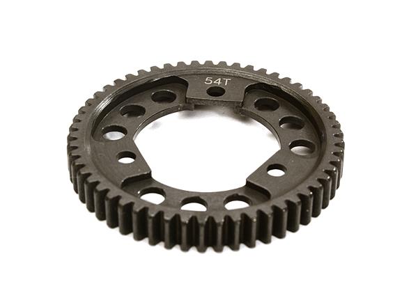 C27645 Steel 0.8 Center Diff Type Spur Gear 54T for 1/10 Stampede 4X4 & Slash 4X4 3956 - Image 1