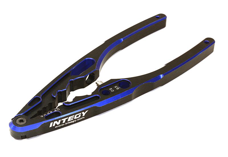 C27658BLUE Multipurpose Maintenance Pliers w/ Ball End Tool for RC Shocks - Image 1