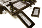 Machined Alloy Flatbed Dual Axle Car Trailer Kit for 1/10 Scale RC 640x370x110mm - Image 2