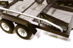Machined Alloy Flatbed Dual Axle Car Trailer Kit for 1/10 Scale RC 640x370x110mm - Image 3