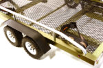 Machined Alloy Flatbed Dual Axle Car Trailer Kit for 1/10 Scale RC 640x370x110mm - Image 3