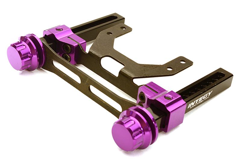 C27867PURPLE Rear Body Mount & Adjustable Post Set for Traxxas 1/10 Bigfoot 2WD Model 36084-1 - Image 1