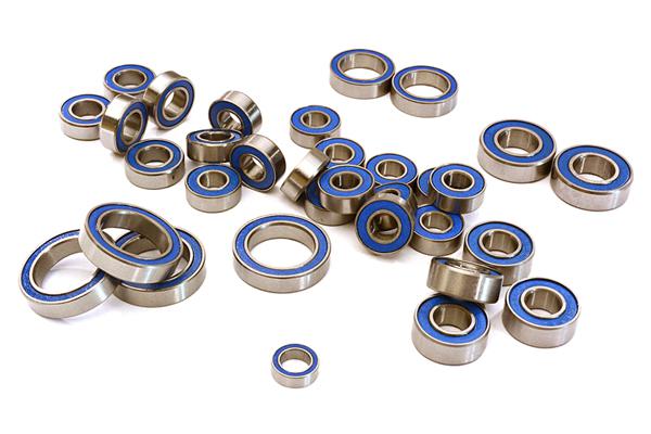 C27895 Low Friction Blue Rubber Sealed Bearings (33) Set for Traxxas 1/10 E-Revo(-2017) - Image 1