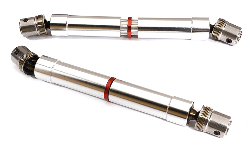 C27926SILVER Billet Machined Center Drive Shafts for Traxxas TRX-4 Crawler (12.8-inch WB) - Image 1