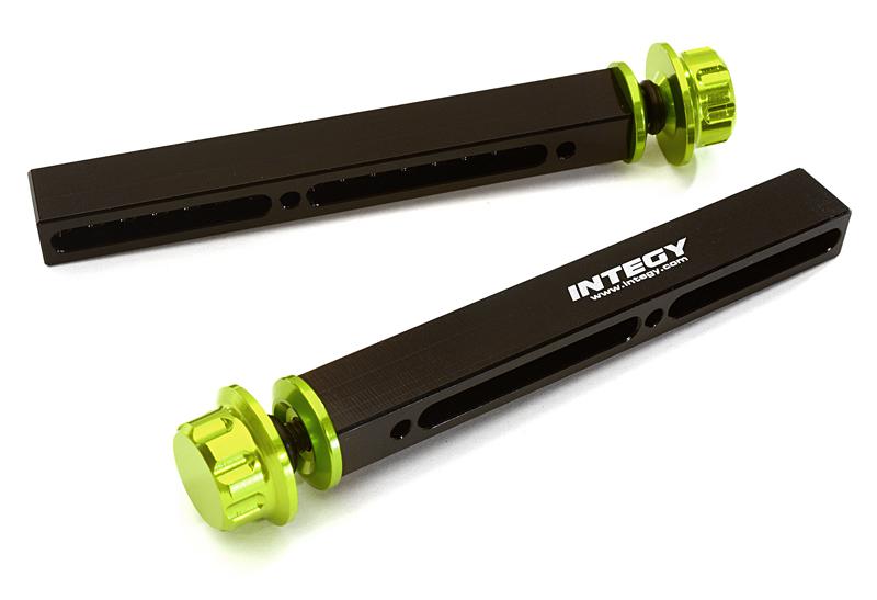 C27965GREEN Adjustable Front Body Post Set for Traxxas 1/10 Scale Summit - Image 1