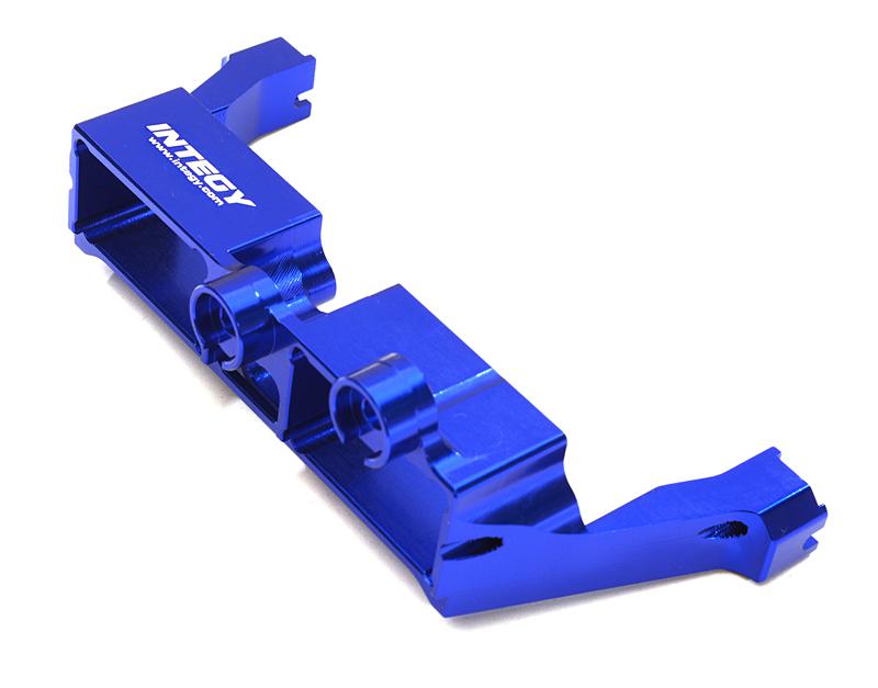 C27967BLUE Billet Machined Alloy T-Lock Servo Mount for Traxxas TRX-4 Scale & Trail Crawler - Image 1